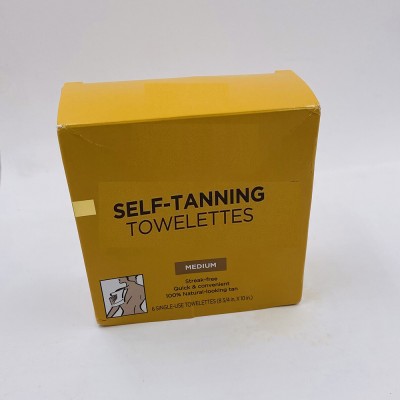 Self Tanning Towelettes individually pack