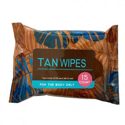 Private Label Sunless Self Tanning Wipes